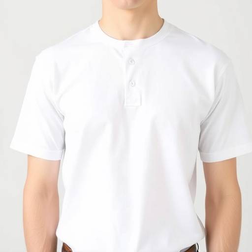 Camisa social branca de manga curta, ideal para os dias mais quentes.